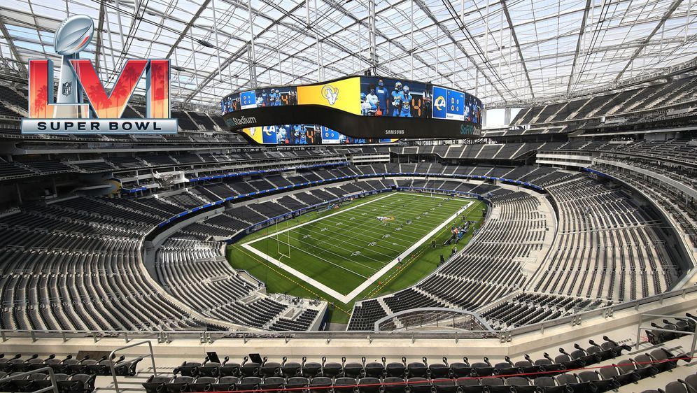 Alles angerichtet: Im SoFi Stadium wird der 56. Super-Bowl-Champion der NFL ... - Bildquelle: Getty Images