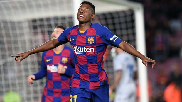 Wunderkind Ansu Fati Verzuckt Den Fc Barcelona Ein Historischer Tag