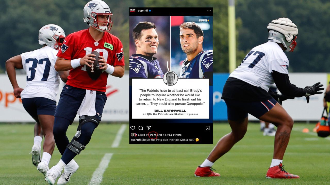 Patriots-Star will lieber Brady als Quarterback zurück haben - Bildquelle: imago / instagram.com/espnnfl
