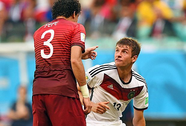 Der Clinch Zwischen Pepe Und Thomas Muller Das Wurde Gesagt