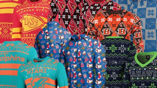 10 NFL Ugly Christmas Sweaters For Fanatics (2023 Updated)