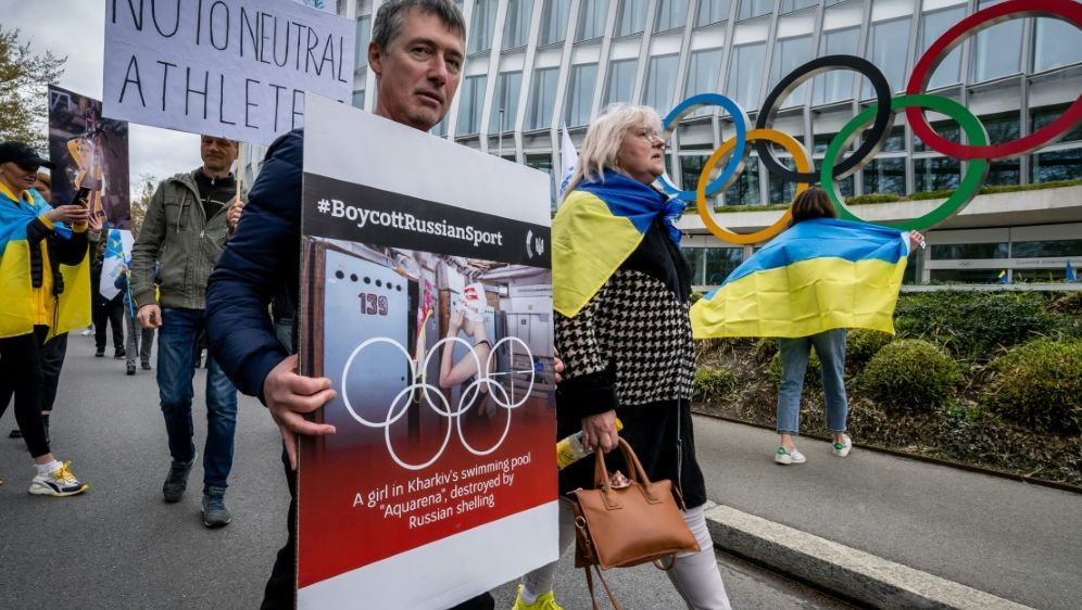 IOC nimmt Stellung zu ukrainischer Regierungsanweisung - Bildquelle: AFP/SID/FABRICE COFFRINI
