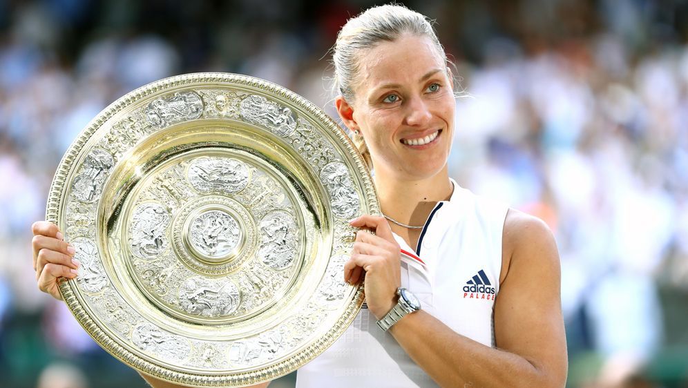 Ransicht Zum Sieg Von Angelique Kerber In Wimbledon